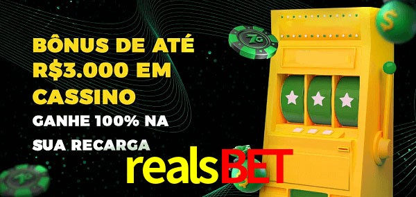 realsbet melhor bônus de depósito